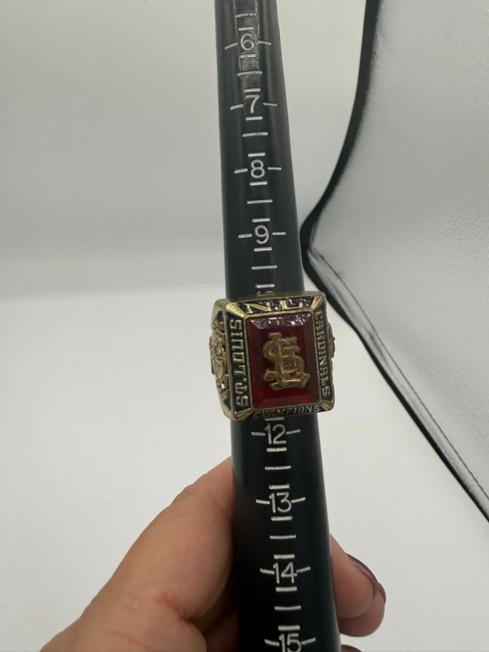 St. Louis Cardinals 1968 NL Champions Baseball Ring Size 11